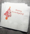 Set of 25 - Very Merry Friendsmas Cocktail Napkins
