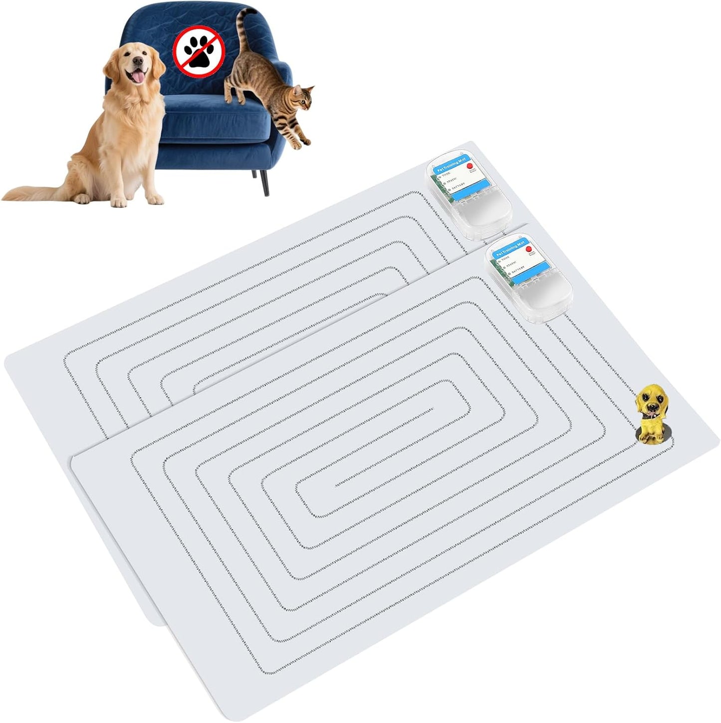 Scat Shock Mat for Dogs and Cats - Effective Indoor Training Tool
