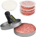 Non-Stick Burger Press with 150 Patty Papers
