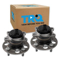 TRQ Rear Wheel Bearing & Hub Assembly Set Compatible with 2015-2018