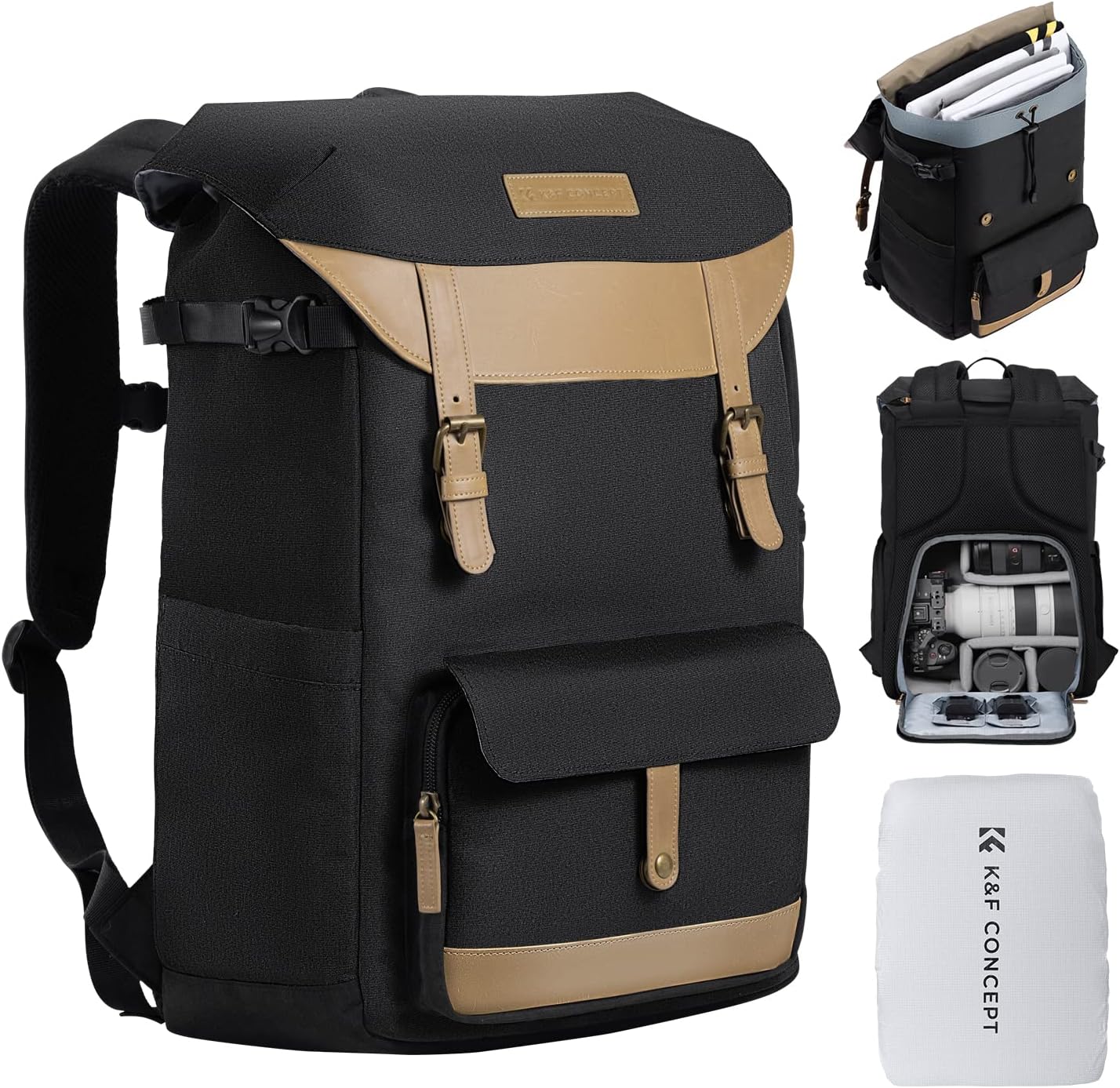 K&F Concept Camera Backpacks for Photographers Travel Bag