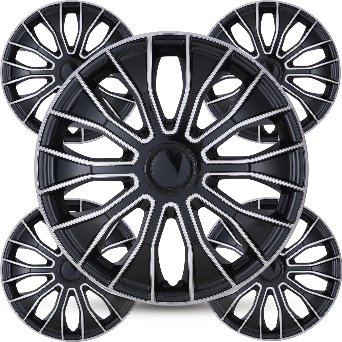 Winjet 14 Inch Hubcaps Universal Wheel Rim Cover Replacement
