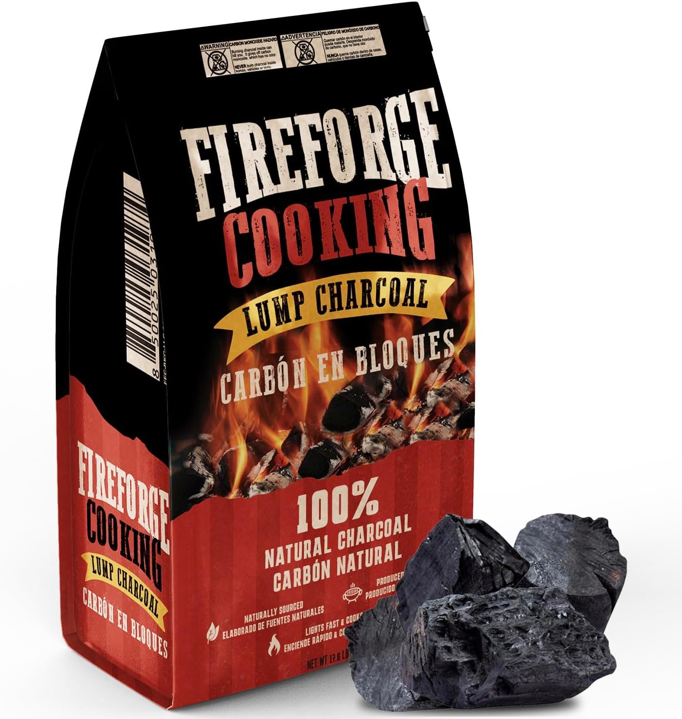 Premium Quality Wood Lump Charcoal for Grilling - 100% Natural