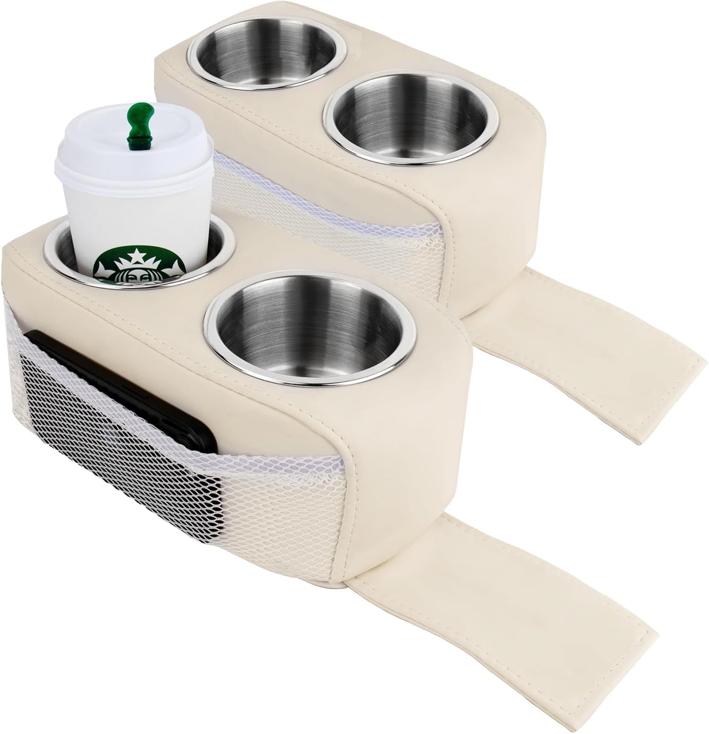 2 Pack Pontoon Cup Holder for Boat Seat and RV Couch Use