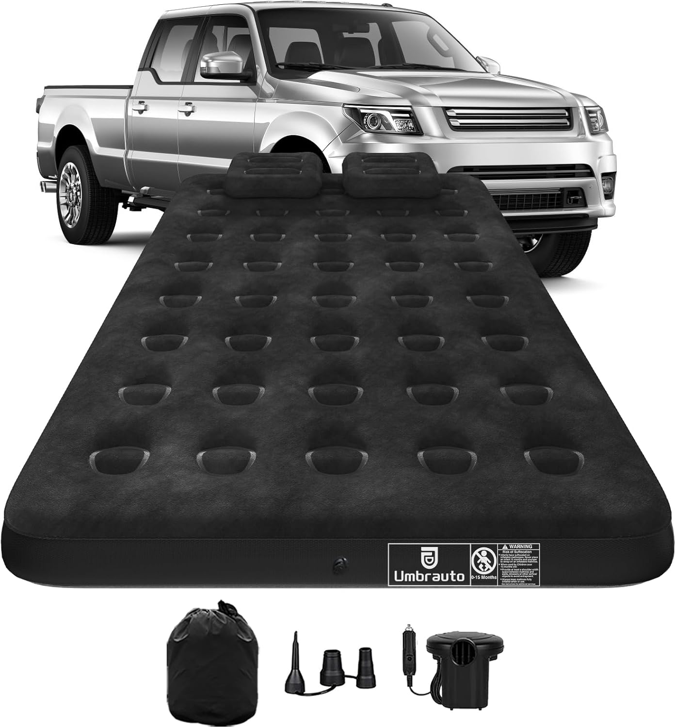 Umbrauto Air Mattress for Short Bed Trucks - Ultimate Comfort