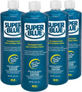 Super Blue Pool Clarifier 128-Ounces - Fast Cloudy Water Fix