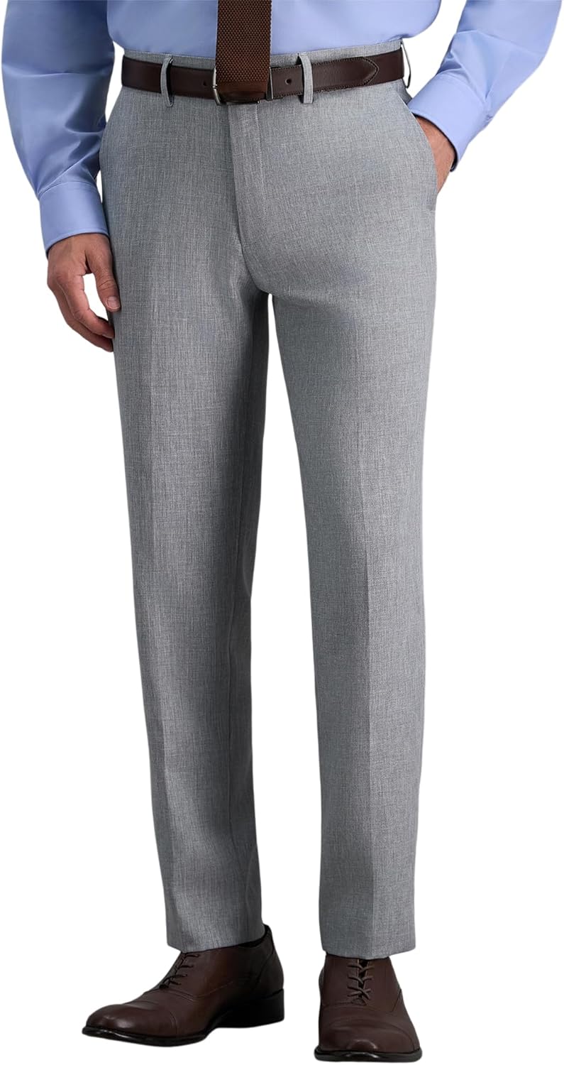 Haggar Mens Premium Comfort Dress Pant for All-Day Style