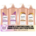 Suave Shampoo and Conditioner Set - Coconut Oil + Biotin Strengthening