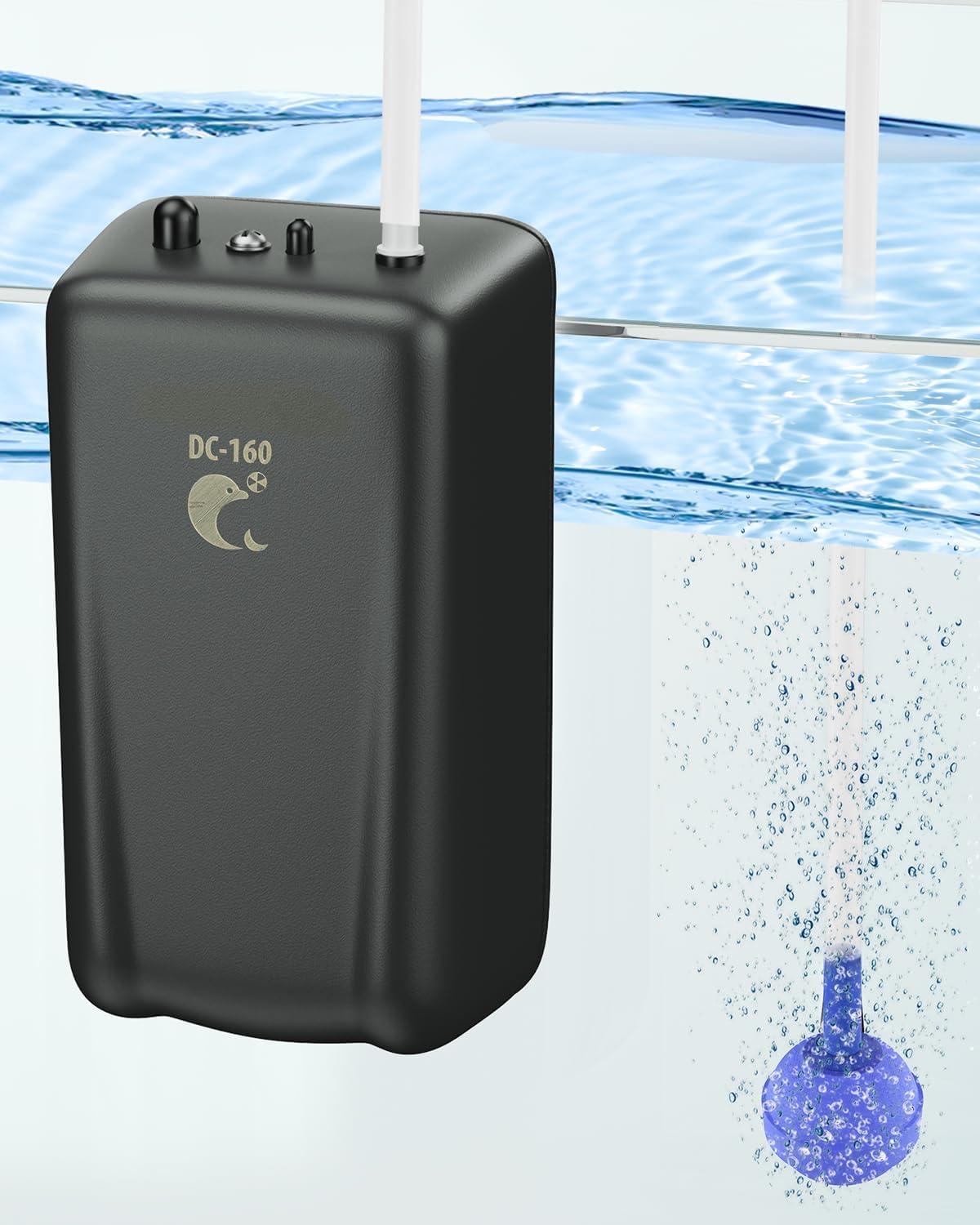 Pawfly 40 GPH Portable Live Bait Aerator Pump