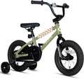 12 14 16 20 in Kids BMX Style Bike with Training Wheels - Sturdy Fit