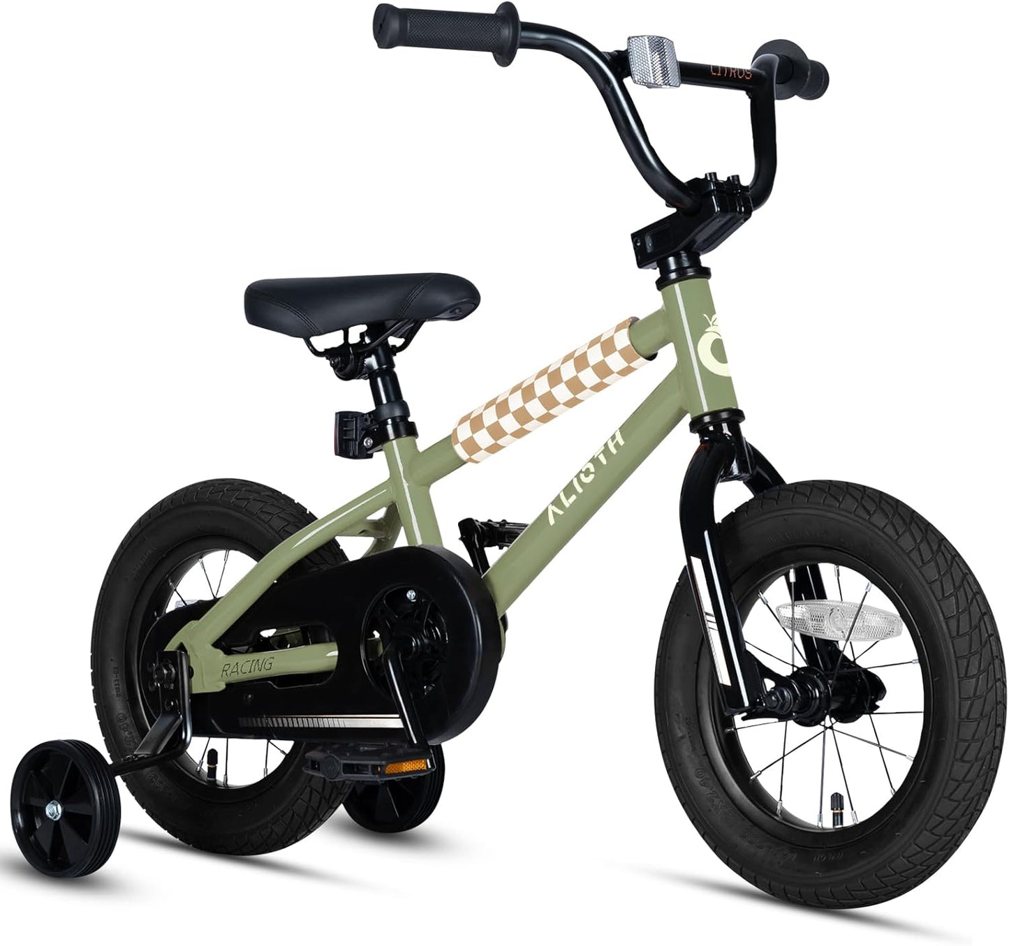 BMX Style Kids Bike with Training Wheels for Ages 2-14 Years