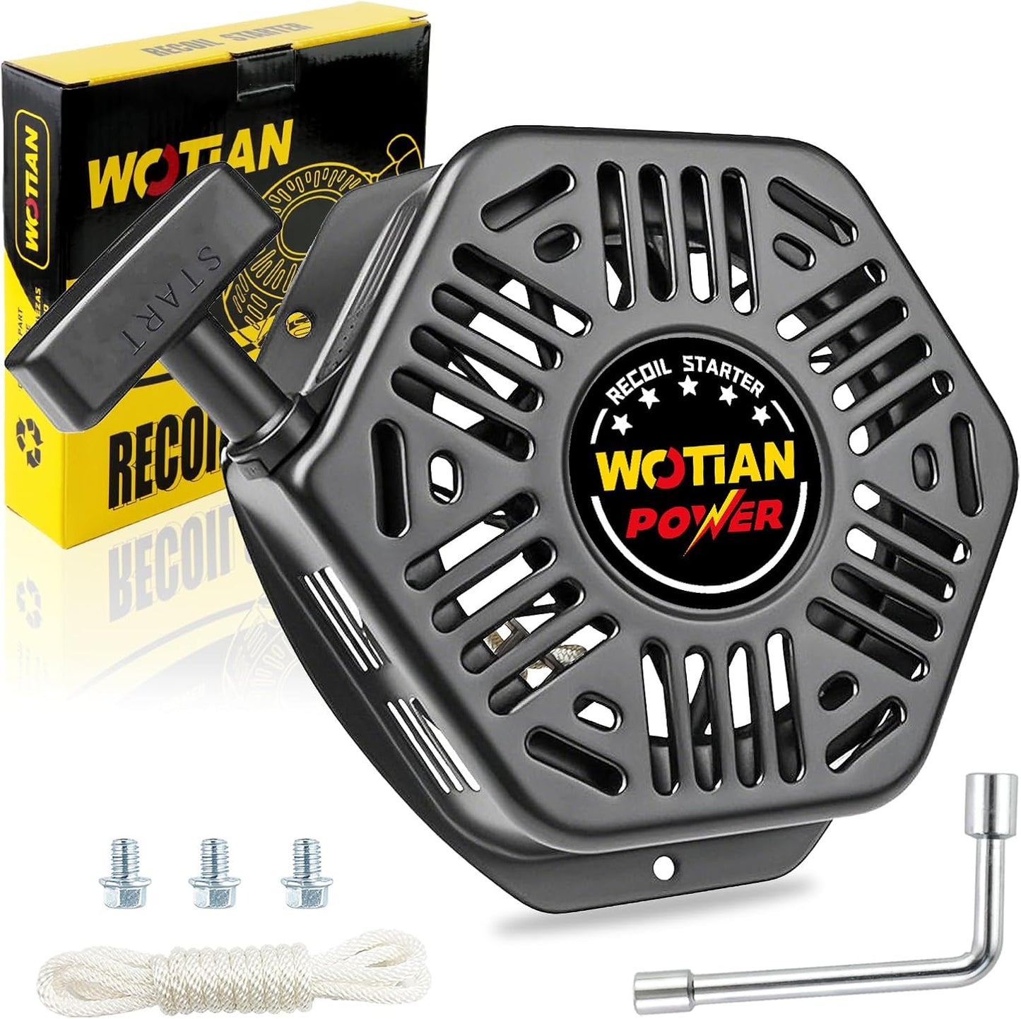 WOTIAN Pull Start Assembly for Champion Generators 389cc 9000w