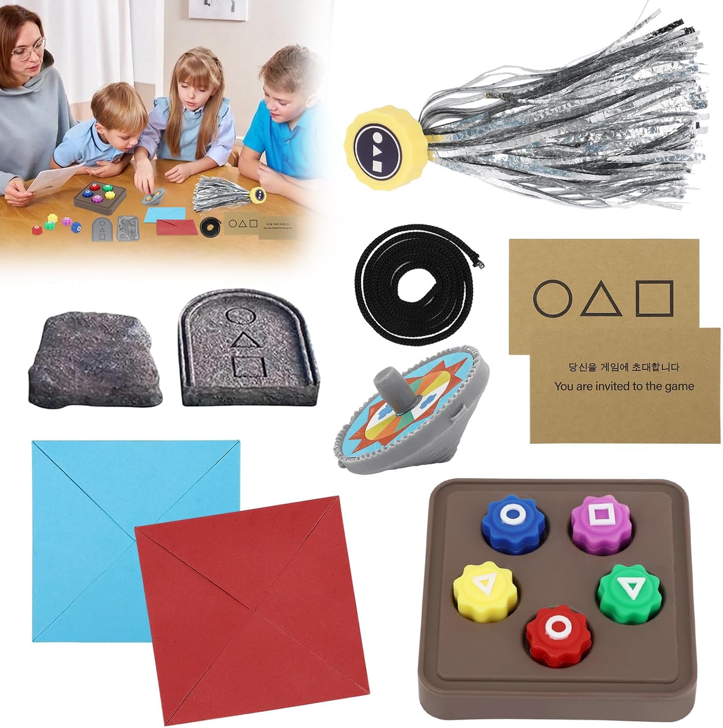 Korean Folk Game Set - Traditional Fun!