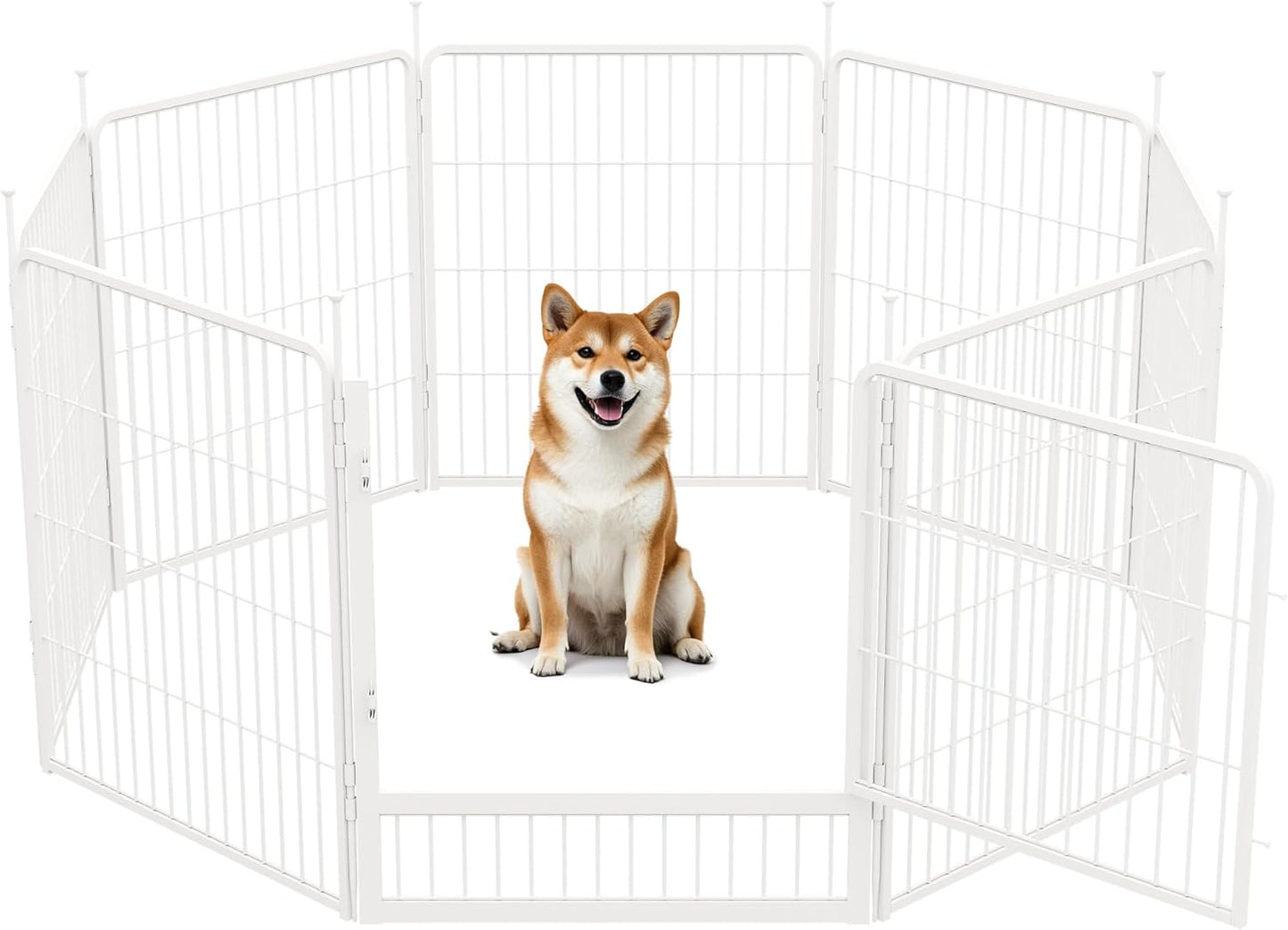 SunsGrove Indoor Dog Play Pen for Small and Medium Dogs
