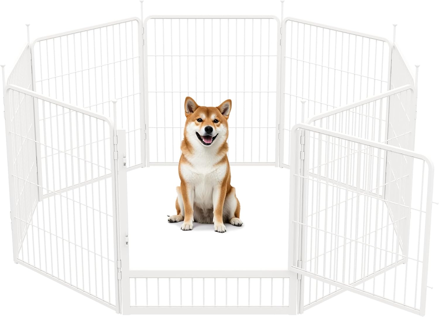 SunsGrove Indoor Dog Play Pen for Small and Medium Dogs
