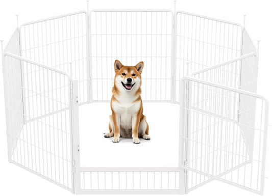 SunsGrove Indoor Dog Play Pen for Small and Medium Dogs