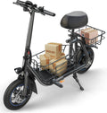 Electric Scooter with Seat for Adults - Comfortable Commuter Ride