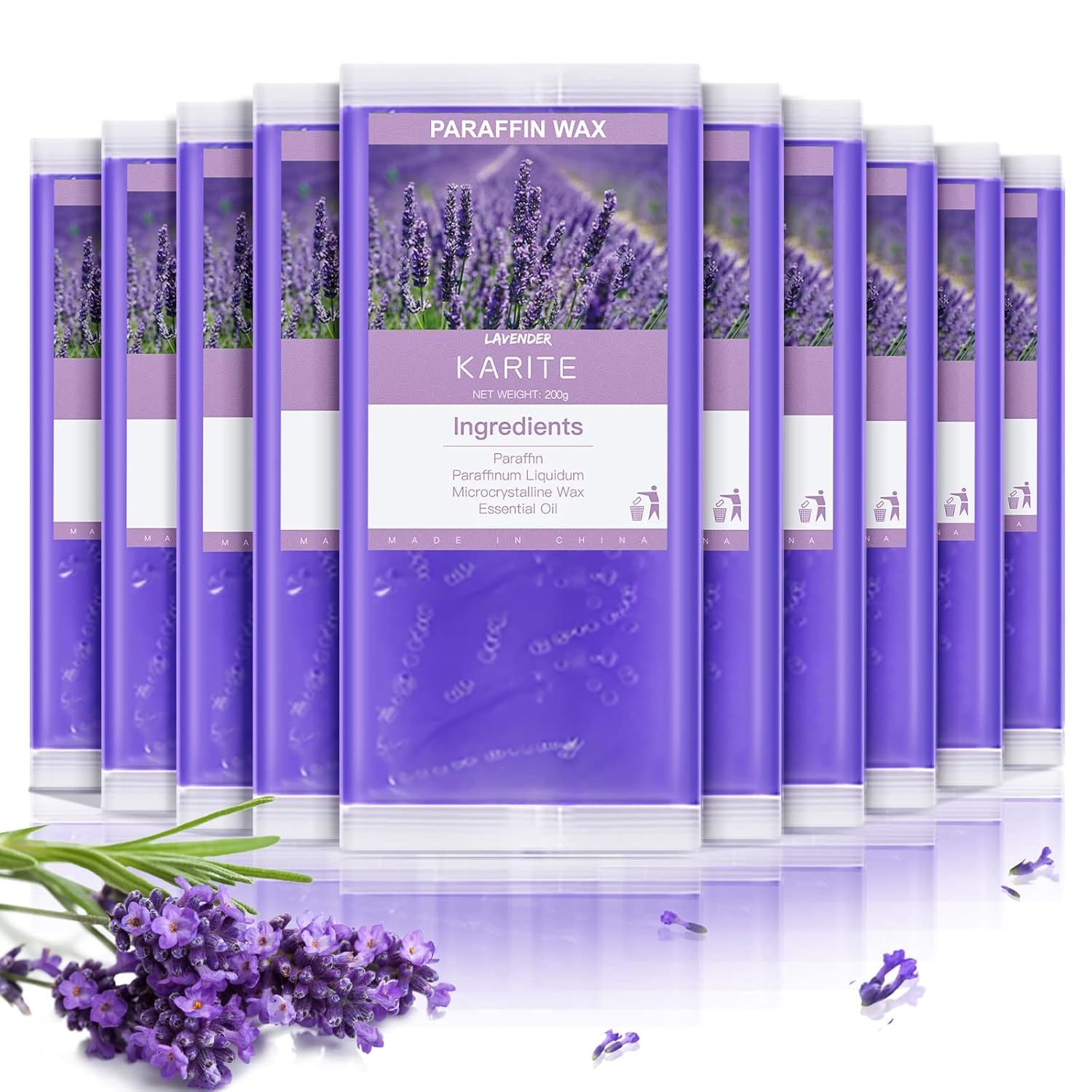KARITE Paraffin Wax Refills for Hand and Feet Hydration