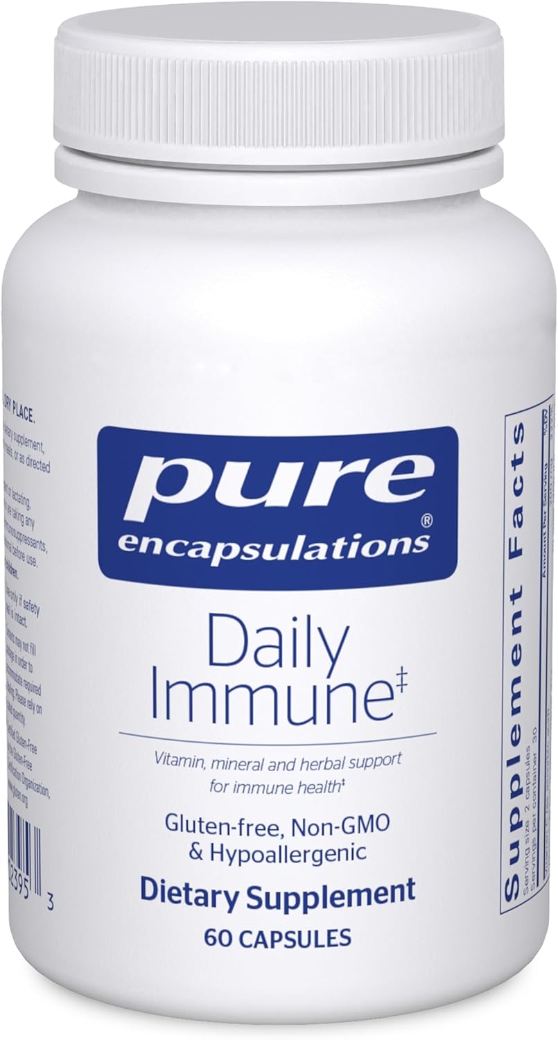 Pure Encapsulations Daily Immune Formula for Optimal Health