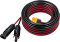Solar to XT60 Charge Extension Cable 25FT 12AWG XT60 Adapter - Durable
