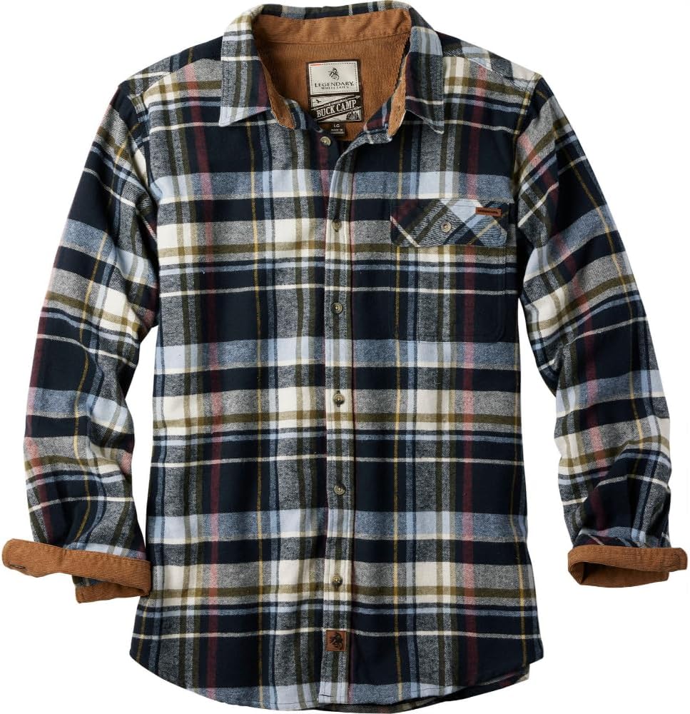 Legendary Whitetails Men's Flannel Shirt for Comfort and Style
