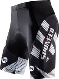 Men's Cycling Shorts Padded Bike Riding Pants - Comfortable Ride