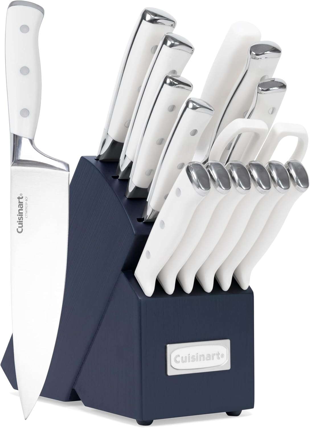 Cuisinart 15-Piece Knife Set with Block for Culinary Excellence