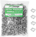 3/4ft Heavy Duty Metal Wire Buckle for Woven Cord Strapping 100 Pack