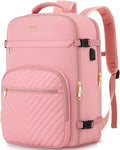 Travel Backpack for Women 30L Carry On - Pink Flight Approved