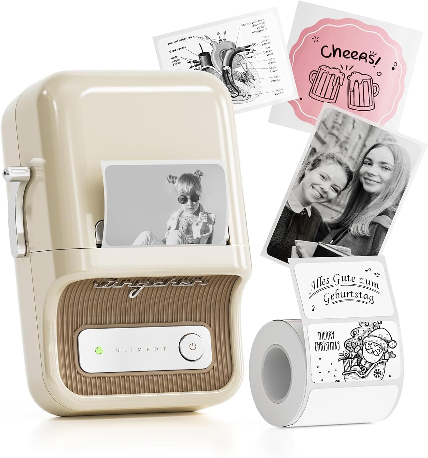 NIIMBOT B21: Portable Bluetooth Label Printer