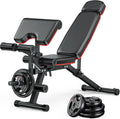 XDDIAS Workout Bench Adjustable Weight Bench with Leg Extension