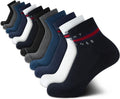 Men's Cushion Quarter Cut Ankle Socks 12 Pack - Tommy Hilfiger