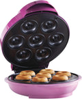 Pink Non-Stick Mini Donut Maker by Brentwood