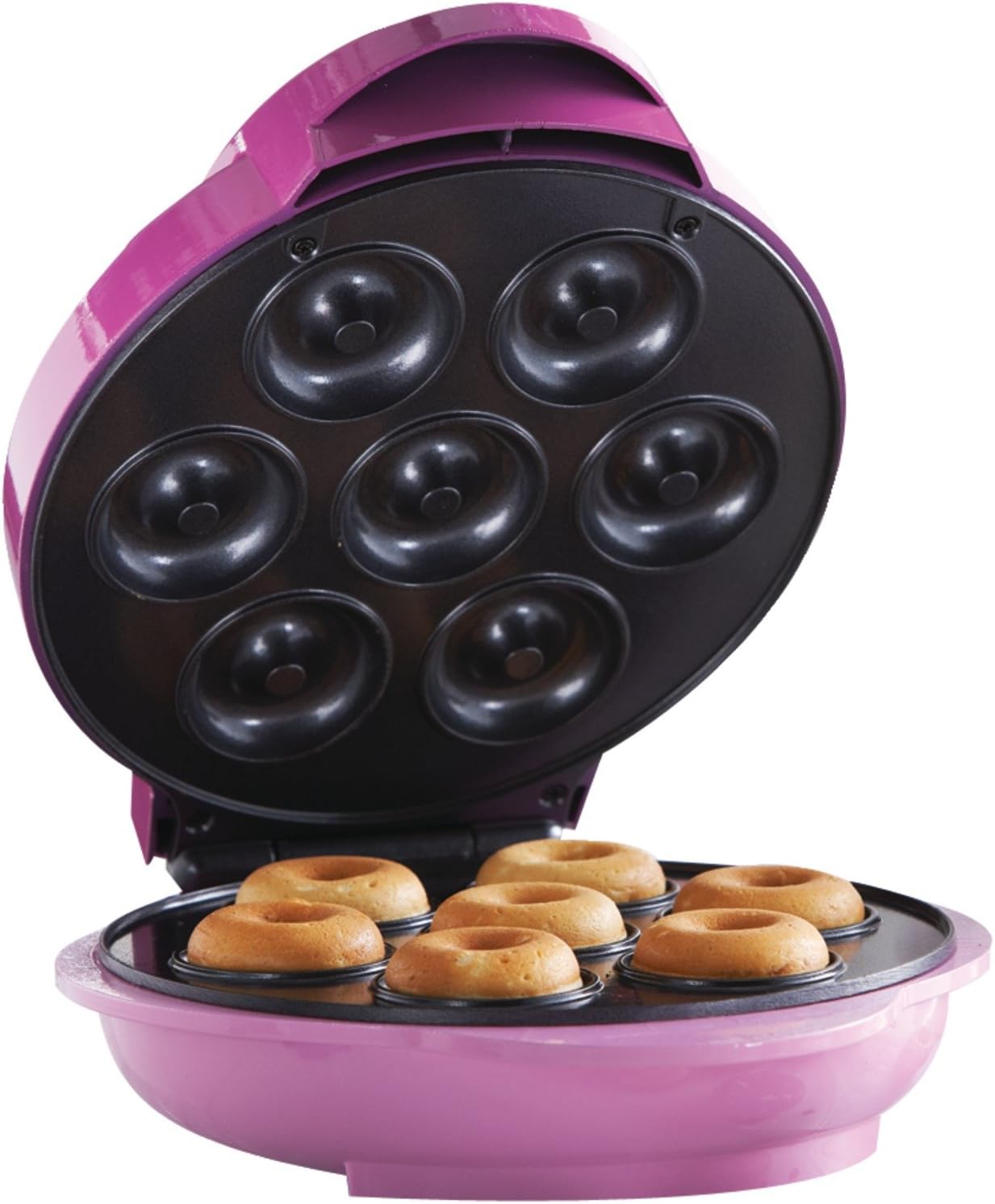 Pink Non-Stick Mini Donut Maker by Brentwood