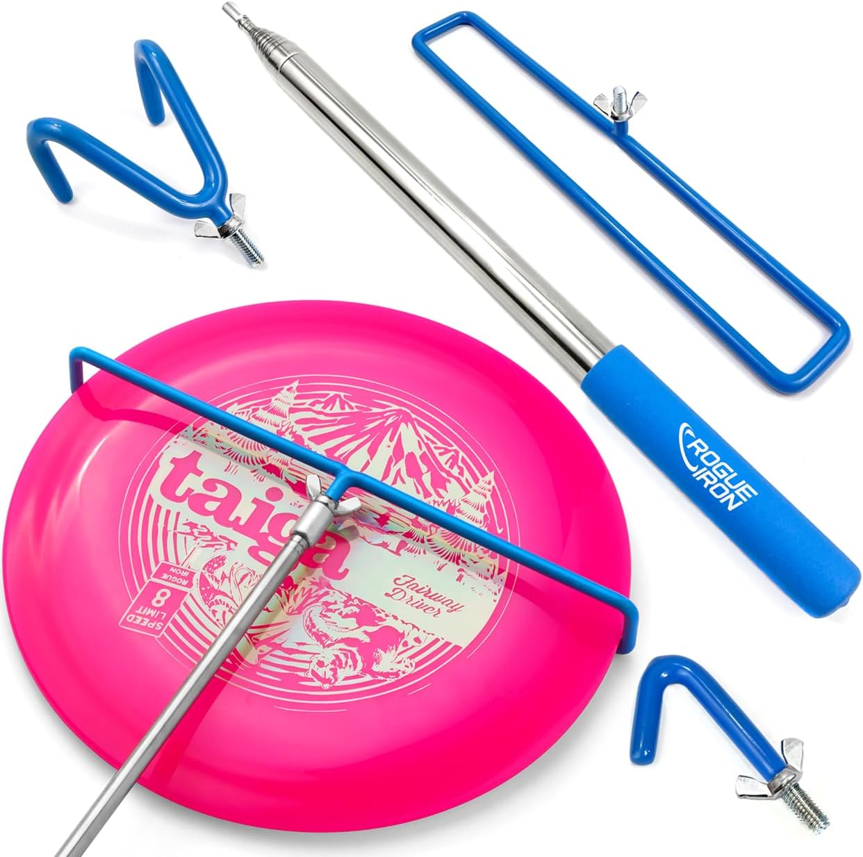 Extend Your Reach! Rogue Iron Sports Disc Golf Retriever 16ft
