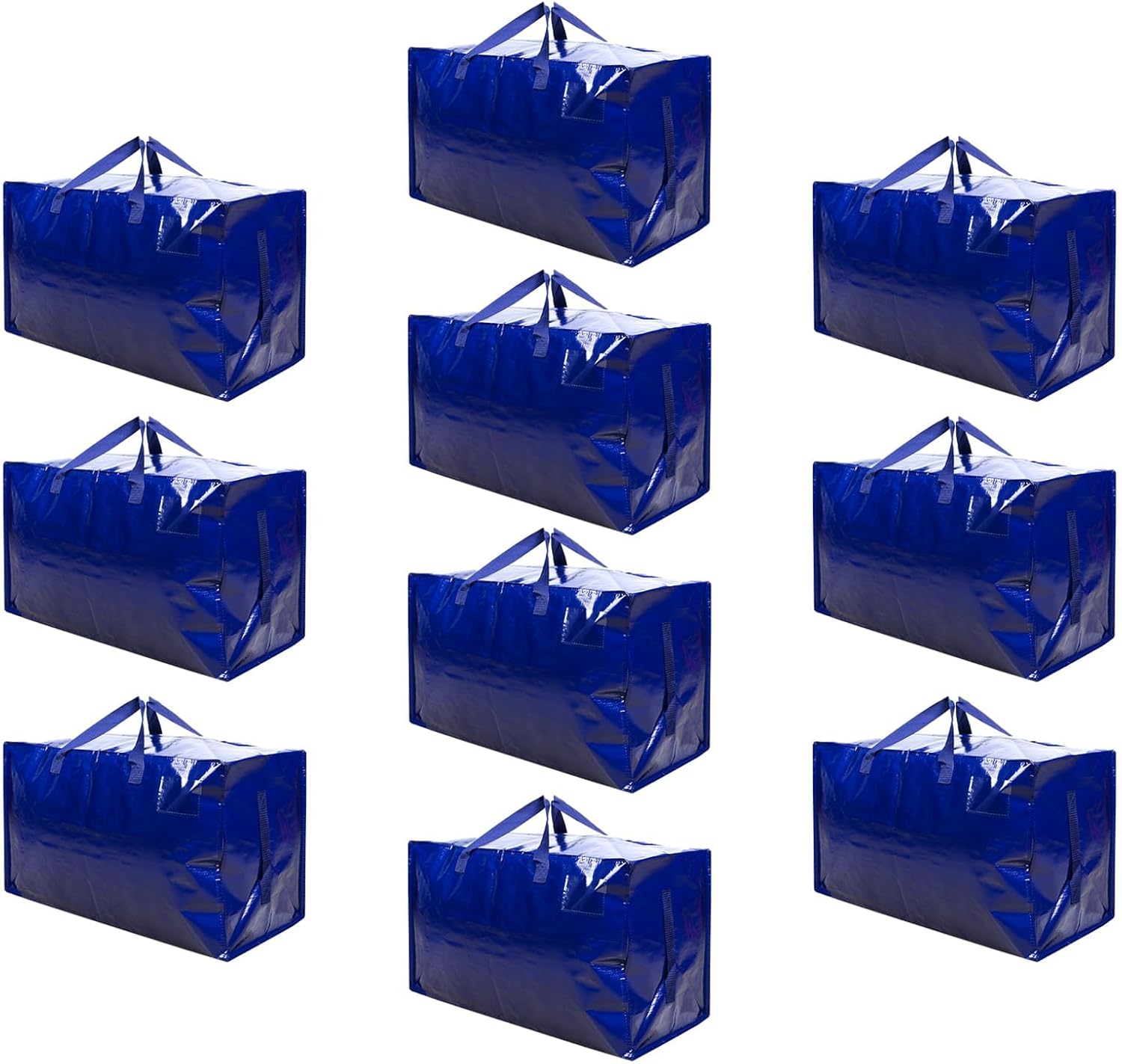 VENO 10 Pack Heavy Duty Moving and Storage Bags for Easy Packing