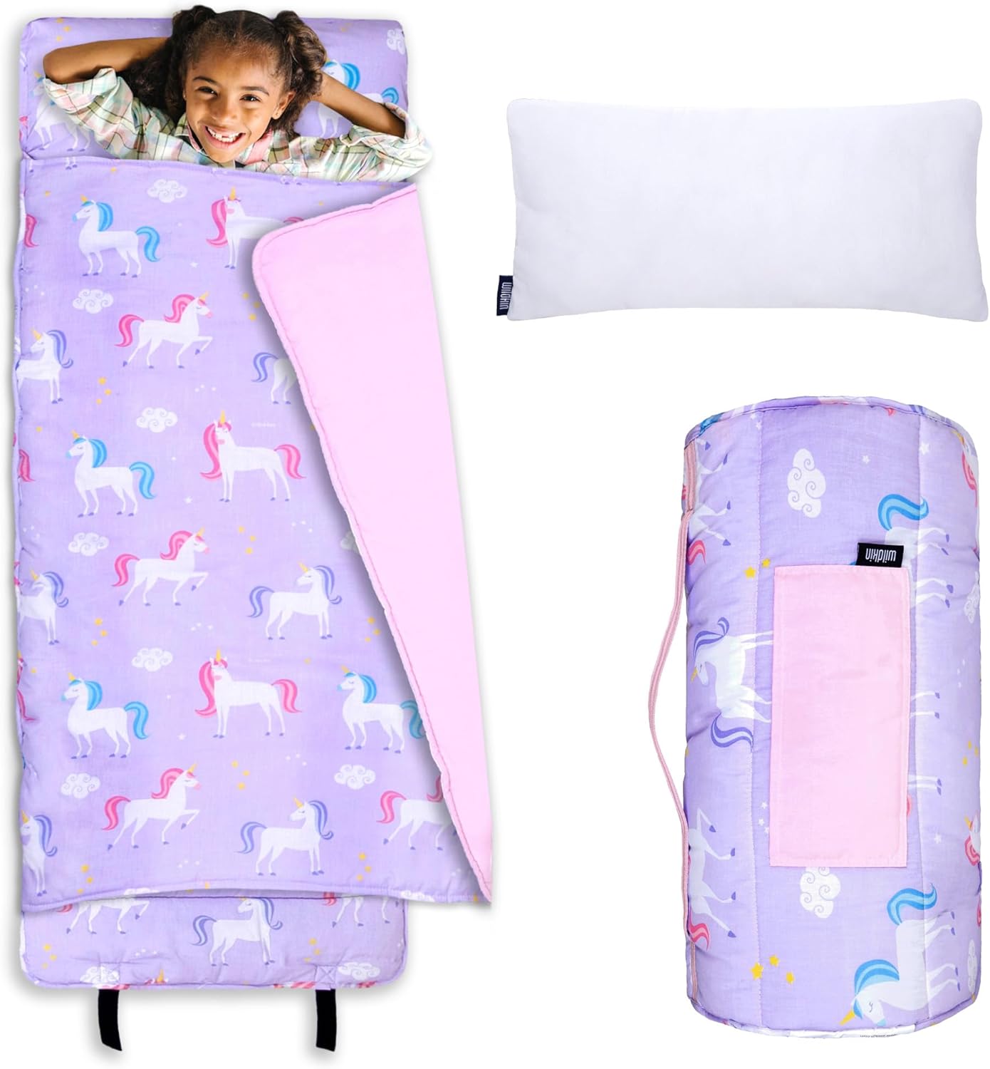 Wildkin Kids Original Nap Mat for Cozy Sleep Anywhere