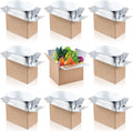 Insulated Shipping Boxes 10 Pack 9 x 5 x 6 in - Reusable Cold Mailers