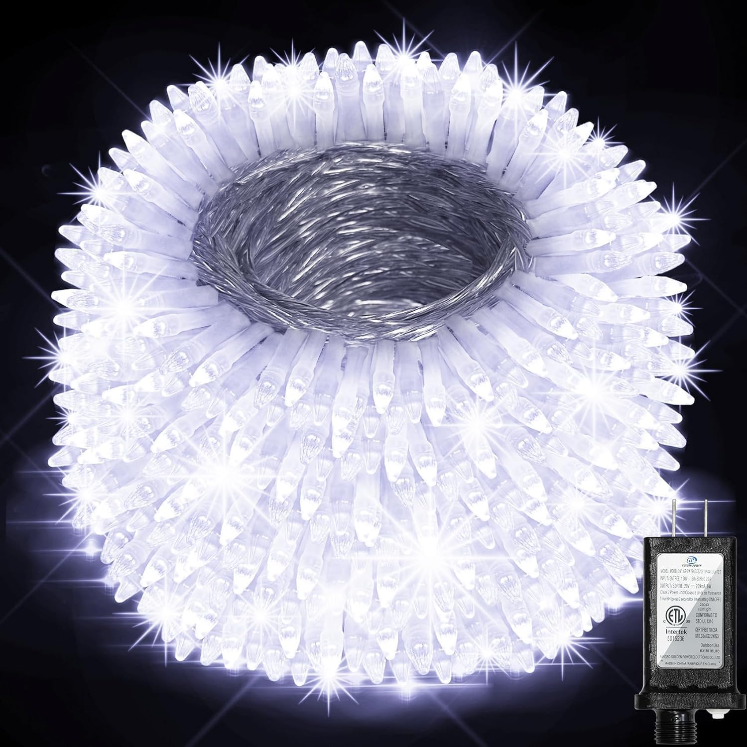 1500 LED 470FT Christmas String Lights for Outdoor Decor