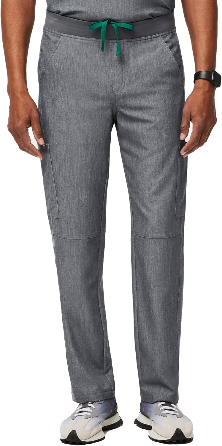 FIGS Axim Cargo Scrub Pants for Men with 7 Pockets and Stretch