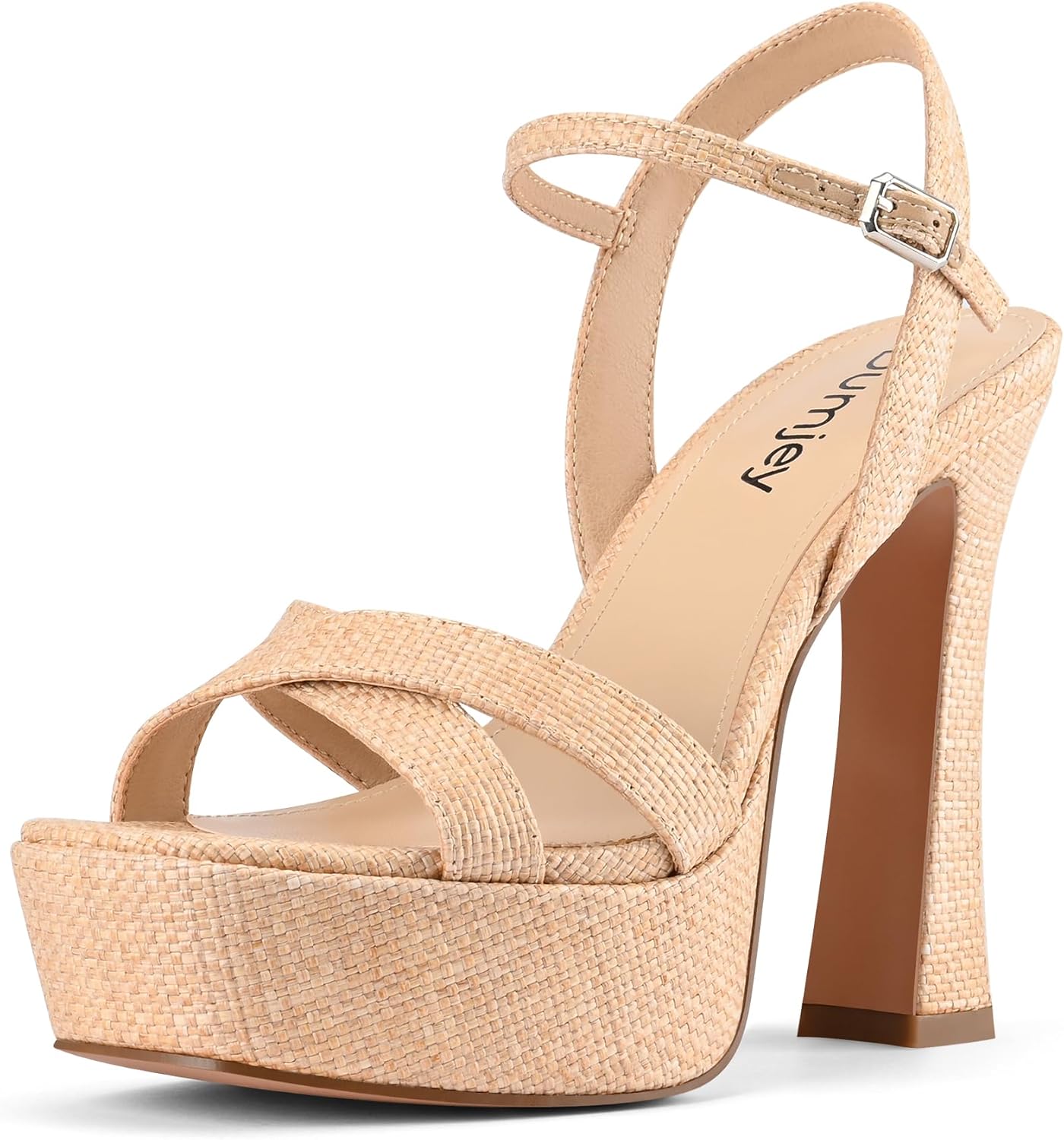Platform Heels for Women Chunky High Heel Sandals for Events