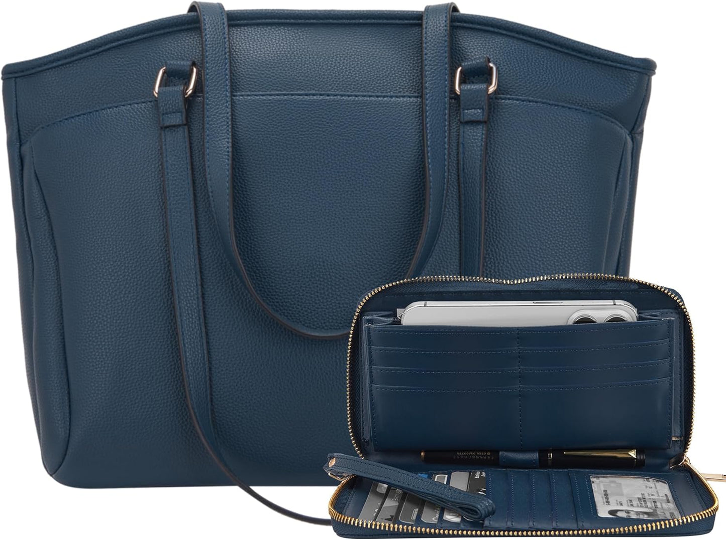 YZAOLL 15.6 Inch Laptop Tote Bag for Women - Stylish & Functional