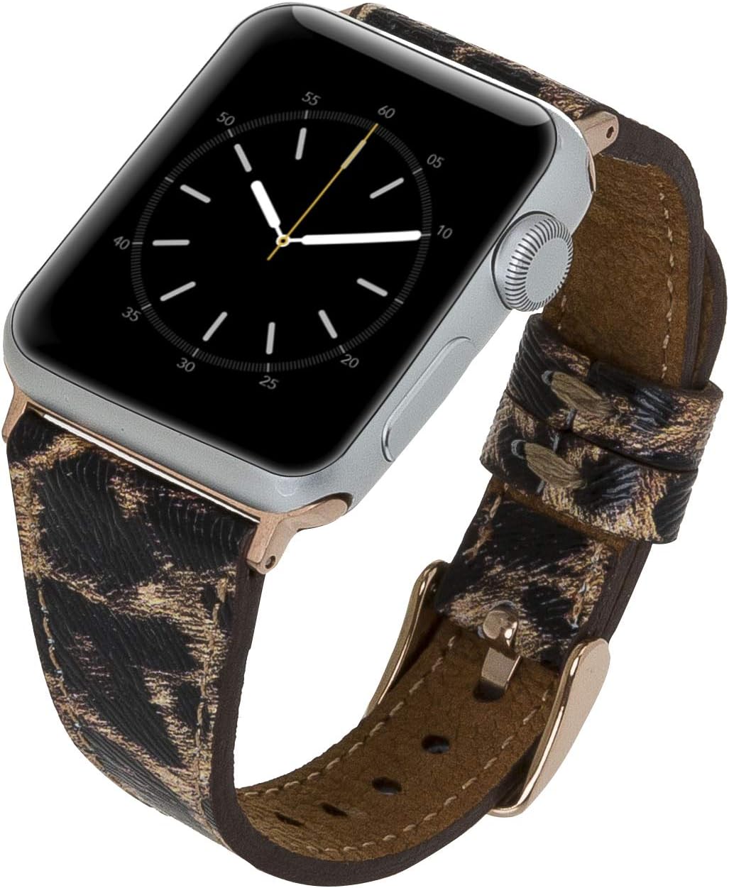 Messina Leather Slim Watch Band for Apple Watch Ultra Series
