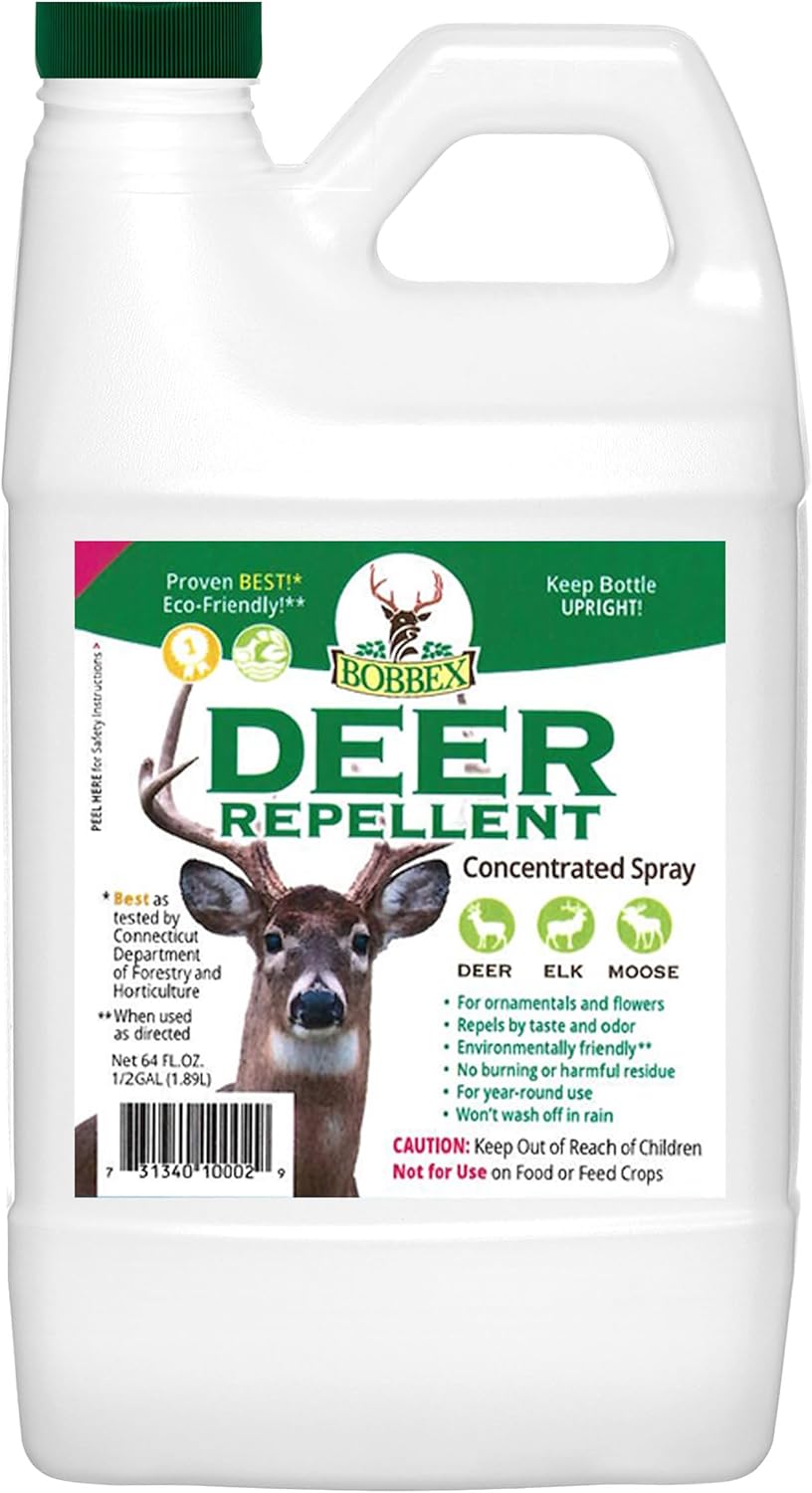 Concentrated Deer Repellent - Effective Natural Deterrent Spray