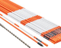 Driveway Markers 48 in 30 PCS - High Visibility Snow Stakes