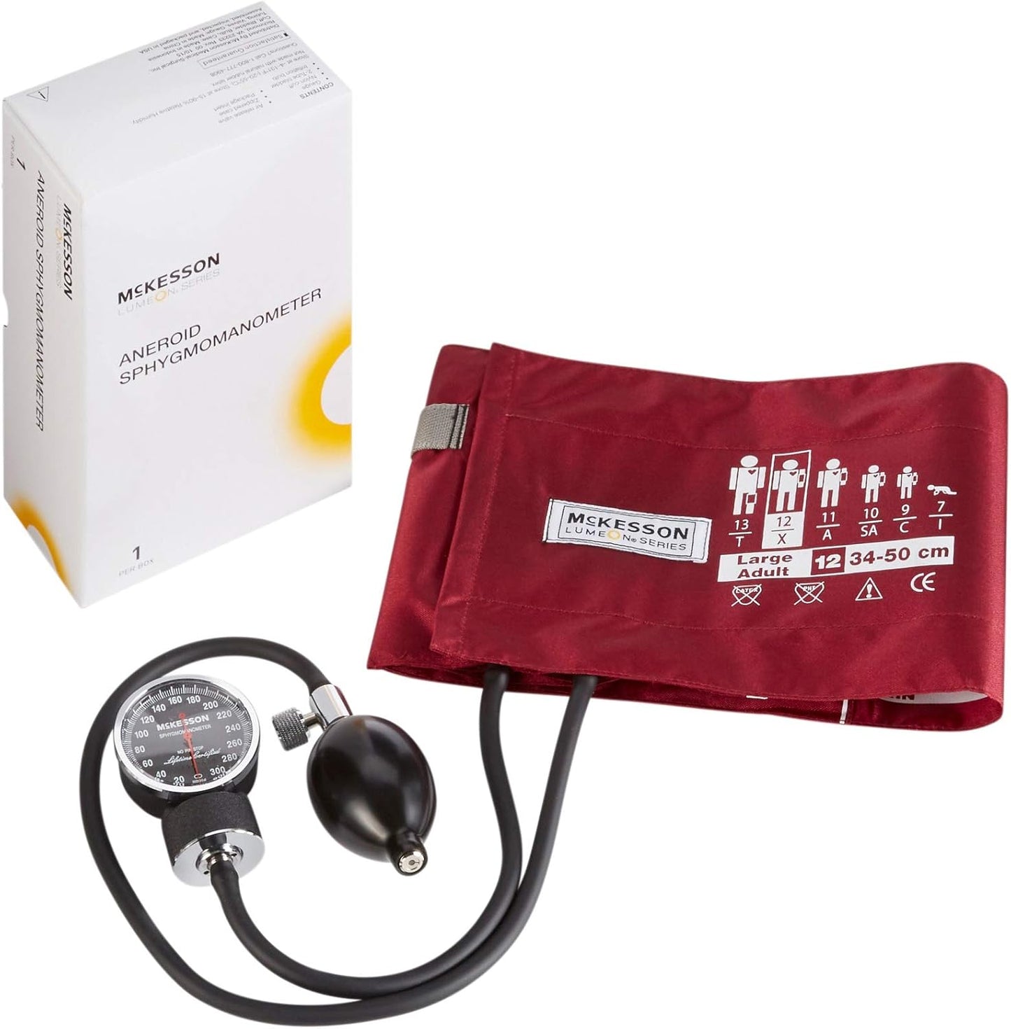 McKesson Aneroid Sphygmomanometer Manual Blood Pressure Cuff