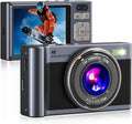 Forc Digital Camera 4K - Compact 64GB Camera for Teens and Vloggers