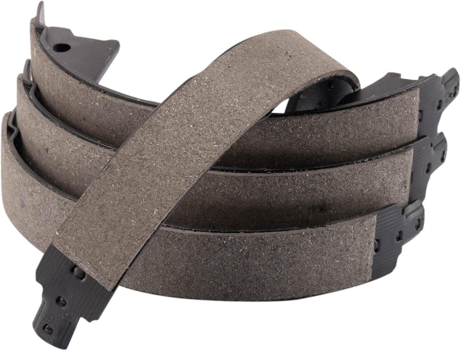 TRQ Rear Parking Brake Shoe Set for 2013-2021 Ford Super Duty