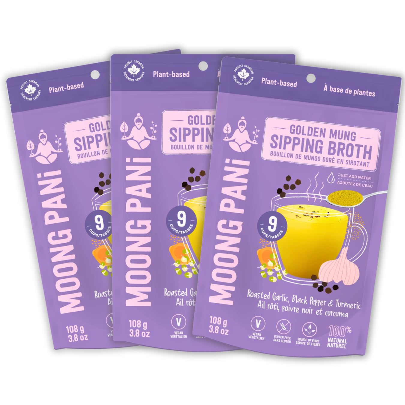 Moong Pani Golden Mung Sipping Broth Powder for Healthy Living