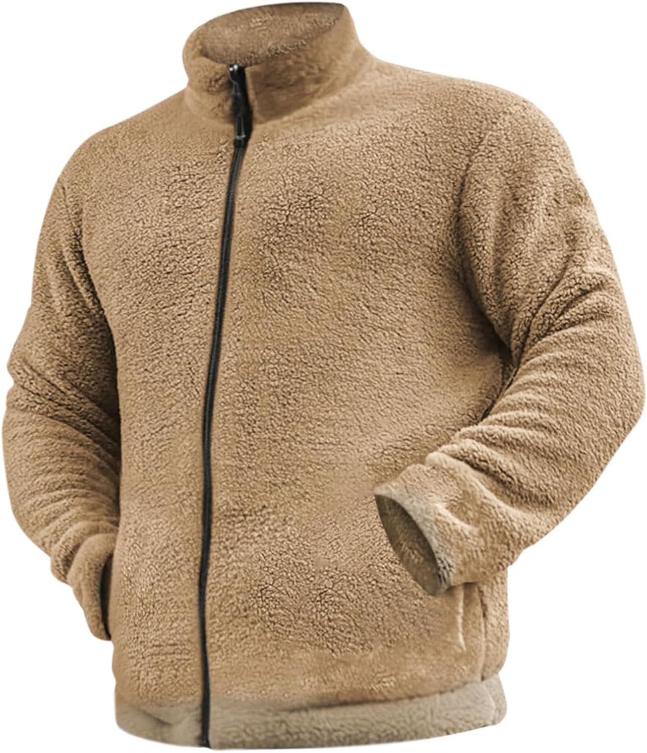 Cozy and Warm Men's Sherpa Fleece Jacket